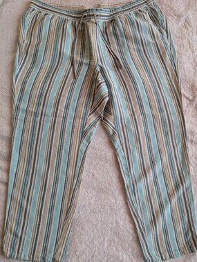 J Jill Linen blend pants